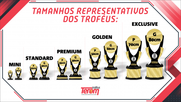 TROFÉU NEUTRO - MODELO 03