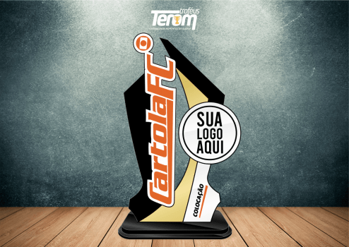 TROFÉU PARA CARTOLA - MODELO 02