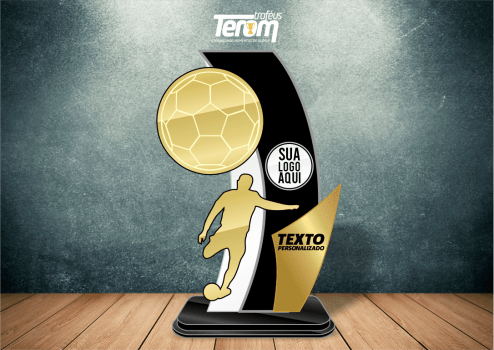 TROFÉU PARA FUTEBOL - MODELO 02