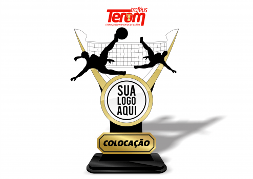 TROFÉU PARA FUTEVÔLEI - MODELO 01