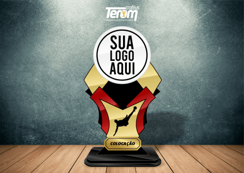 TROFÉU PARA FUTEVÔLEI - MODELO 02