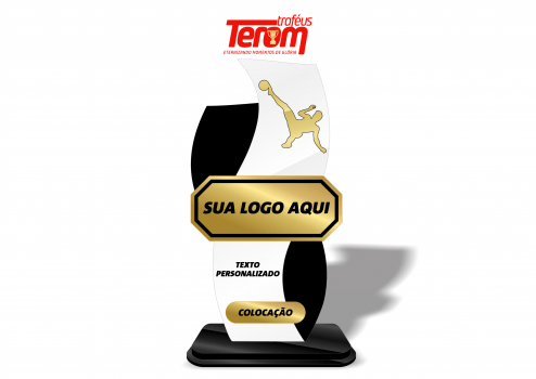 TROFÉU PARA FUTEVÔLEI - MODELO 03