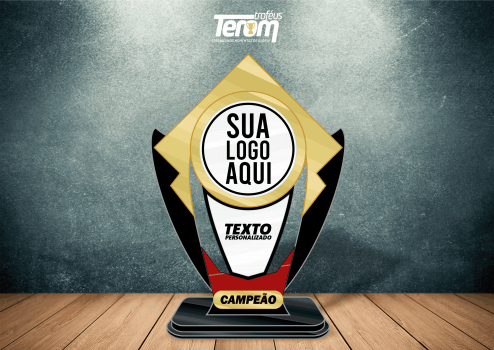 TROFÉU PARA POKER - MODELO 02