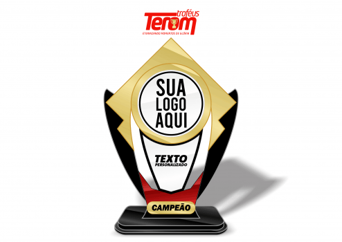TROFÉU PARA POKER - MODELO 02